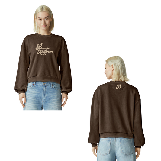 Bonnie Anderson Logo Womens Crew Sweater